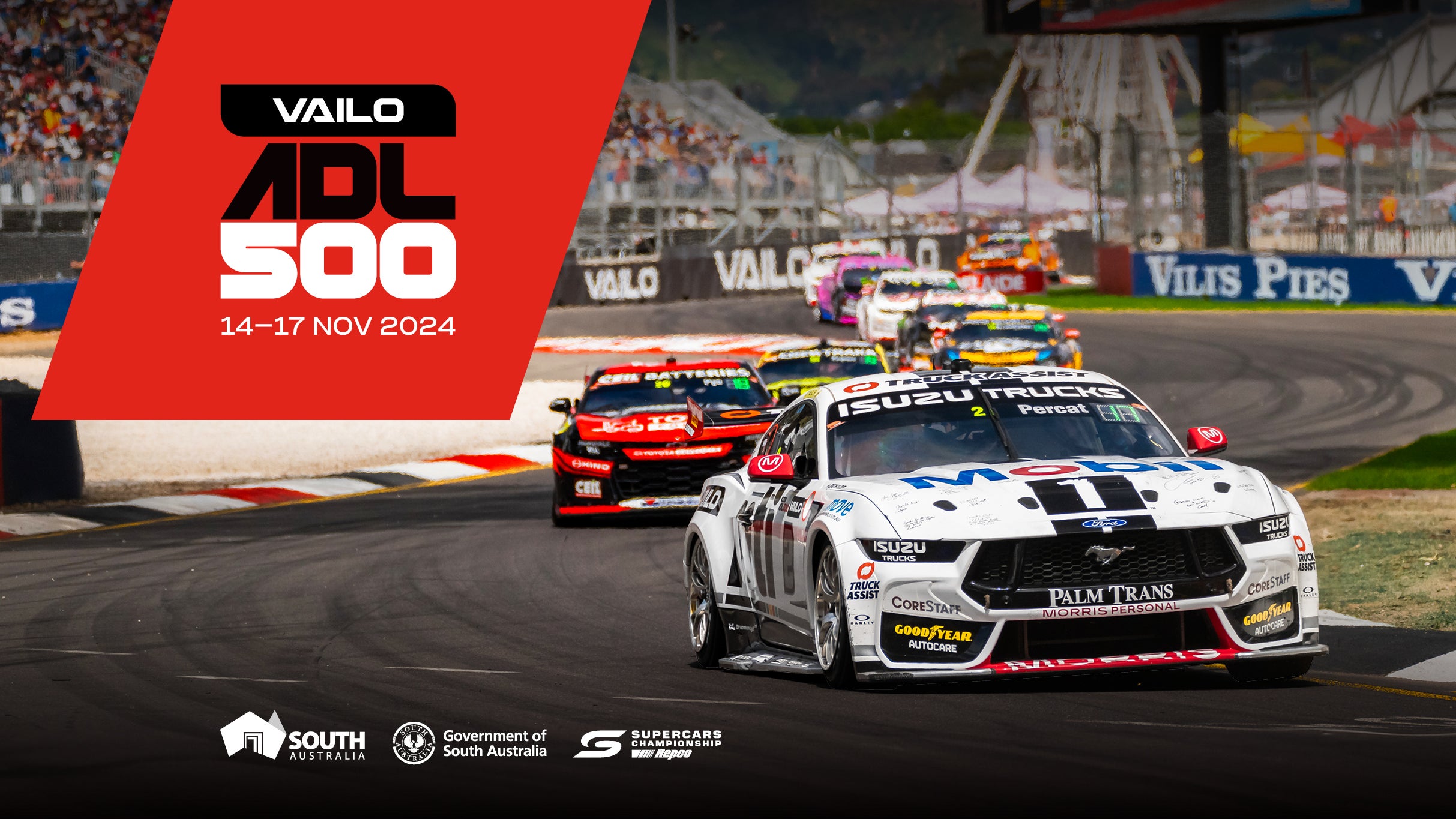 VAILO Adelaide 500 - Pit Entry Grandstand Thursday - Sunday Entry