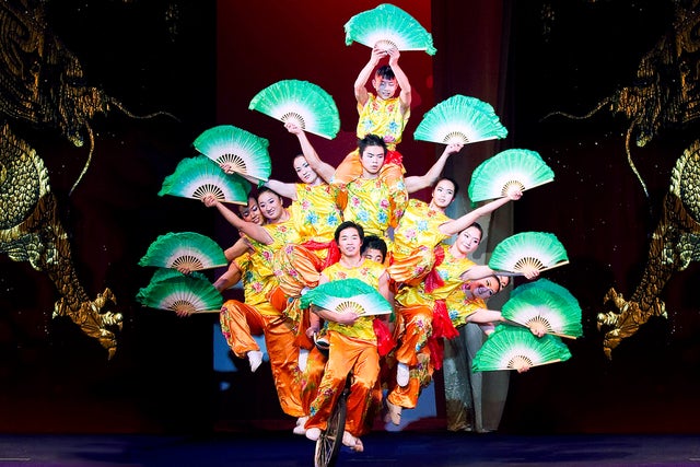 Peking Acrobats show poster