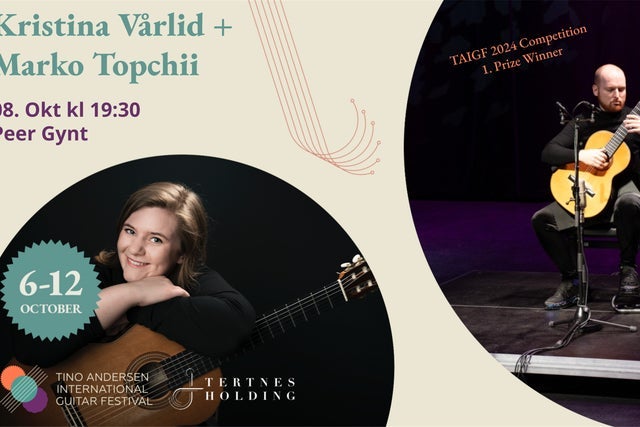 Ticket Reselling Double solo recital: Kristina V&aring;rlid + Marko Topchii