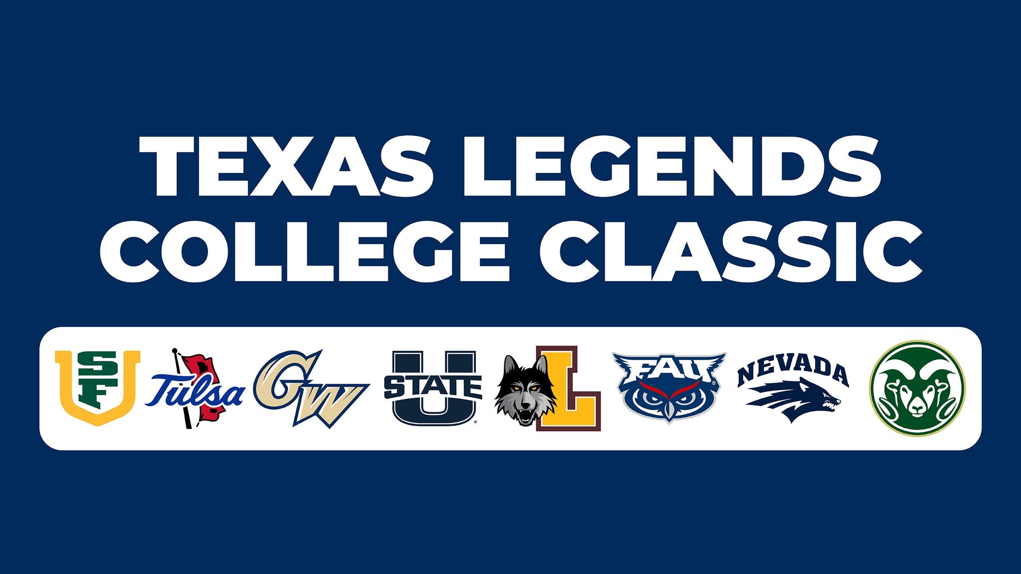 Texas Legends College Classic SATURDAY