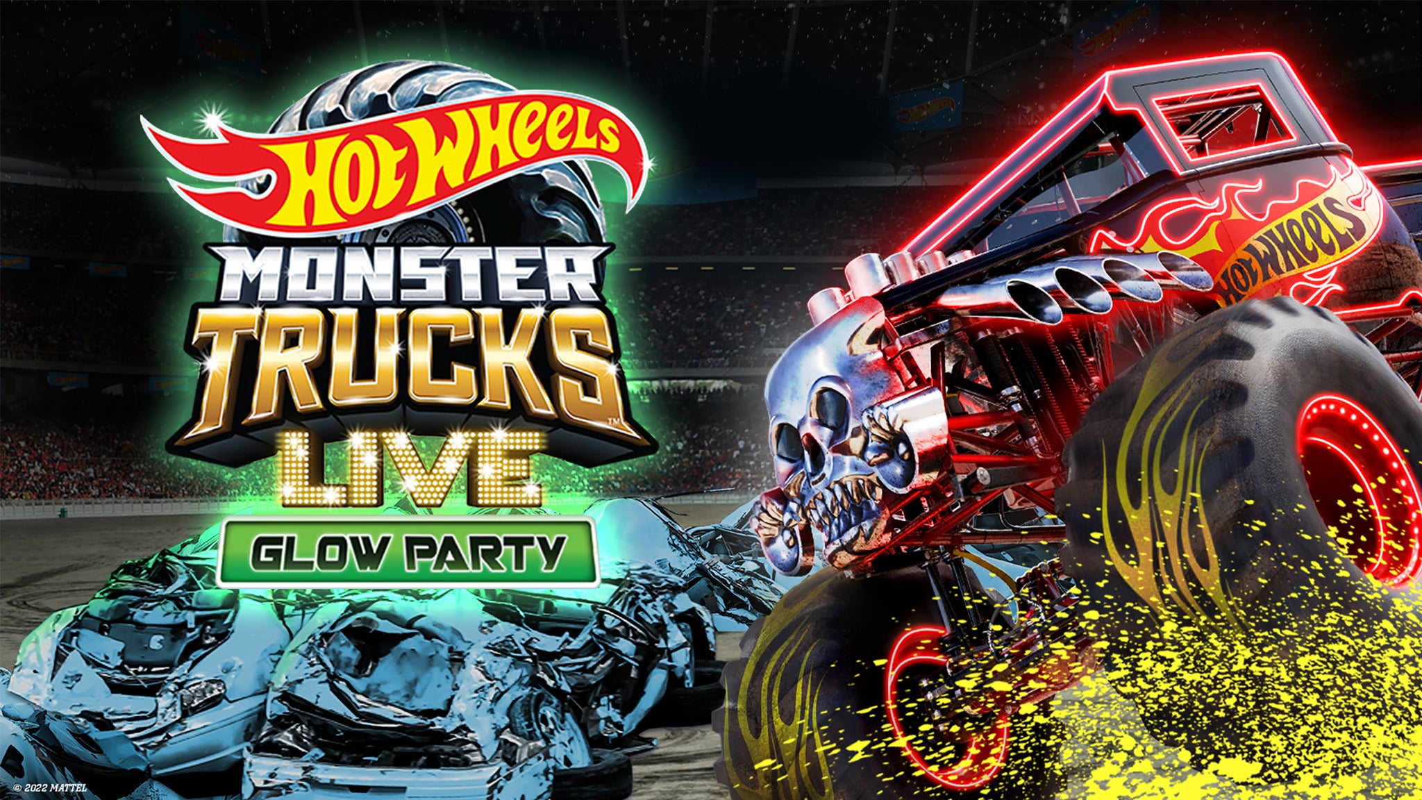 Hot Wheels Monster Trucks Live Glow Party at Toyota Arena