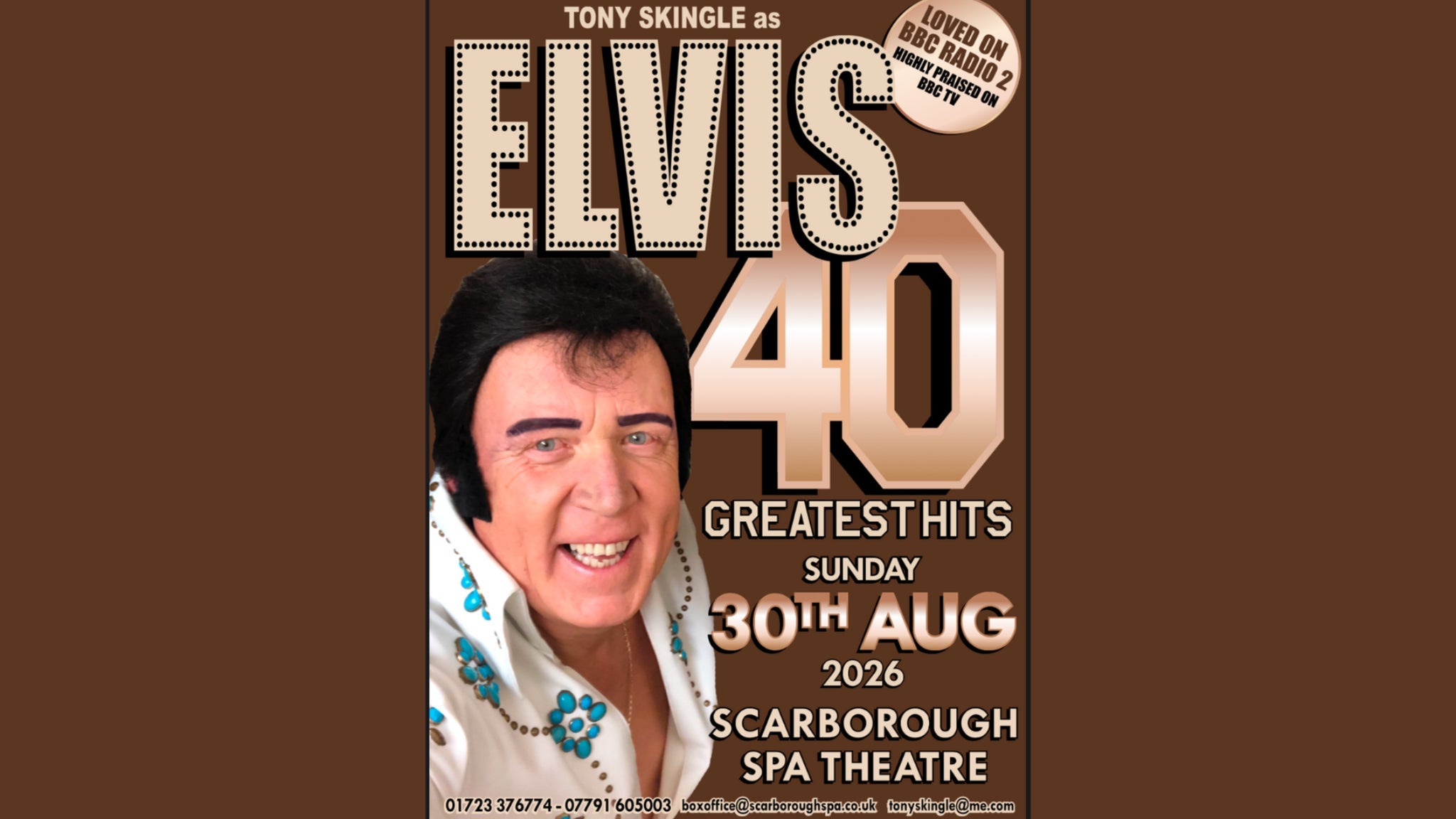 Tony Skingle: Elvis 40 Greatest Hits