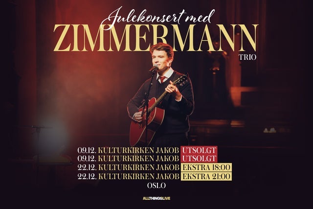 Zimmermann - Julekonsert (UTSOLGT)