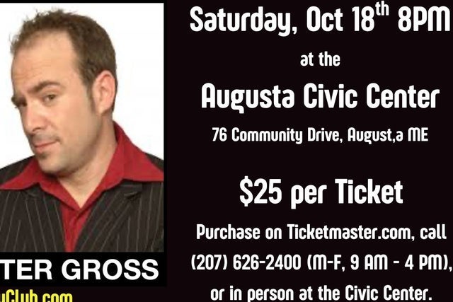 Comedy Hypnotist featuring Peter Gross presales in Augusta