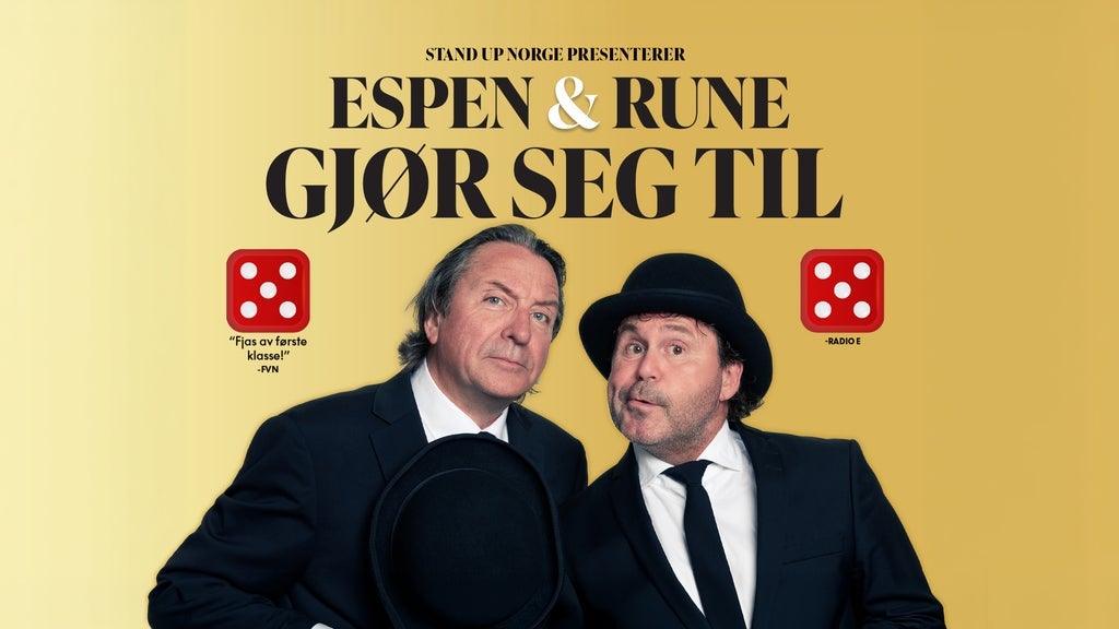 Espen og Rune gjør seg til
