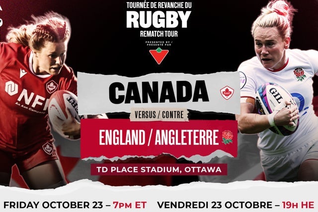 Presales to rugby canada wxv ottawa v england: members use these when buying pre-sale tickets
