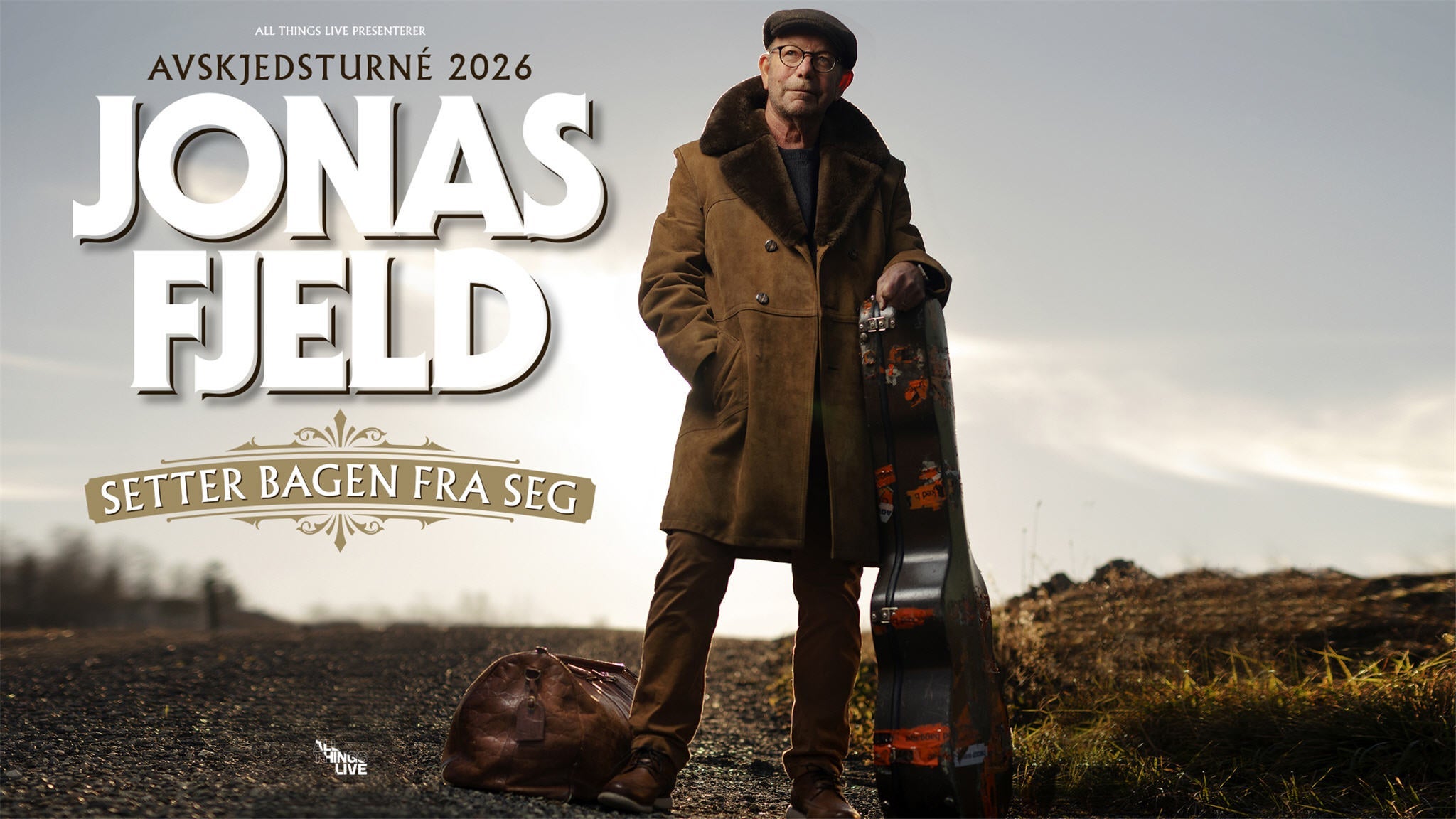 Jonas Fjeld " setter baggen fra seg "