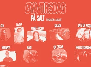 Bilde for arrangement Øya-Tirsdag på SALT