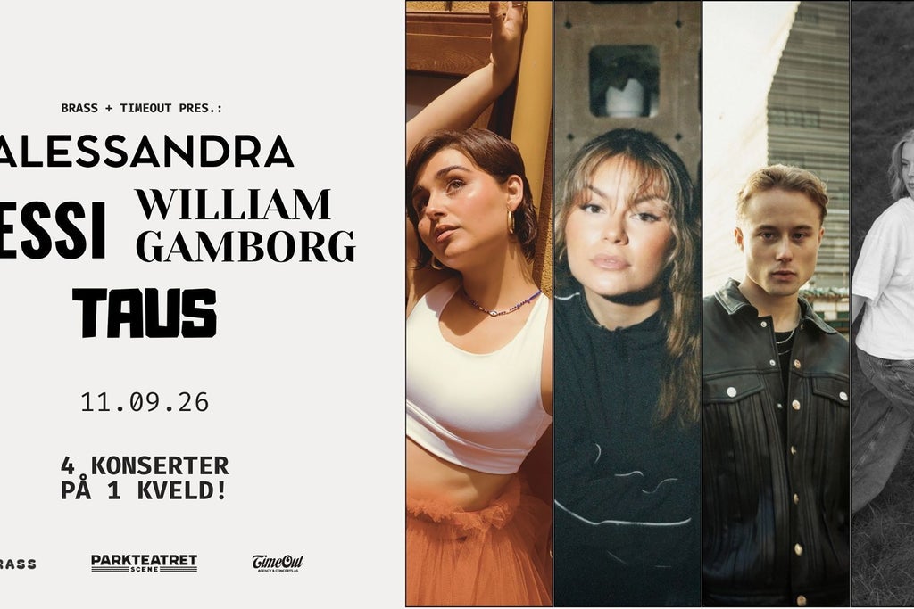 Nessi, William Gamborg, Alessandra & Taus // Pres. Av Brass & TimeOut