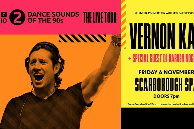 Presales to bbc radio 2 dance sounds of the 90s with vernon kay: members use these when buying pre-sale tickets