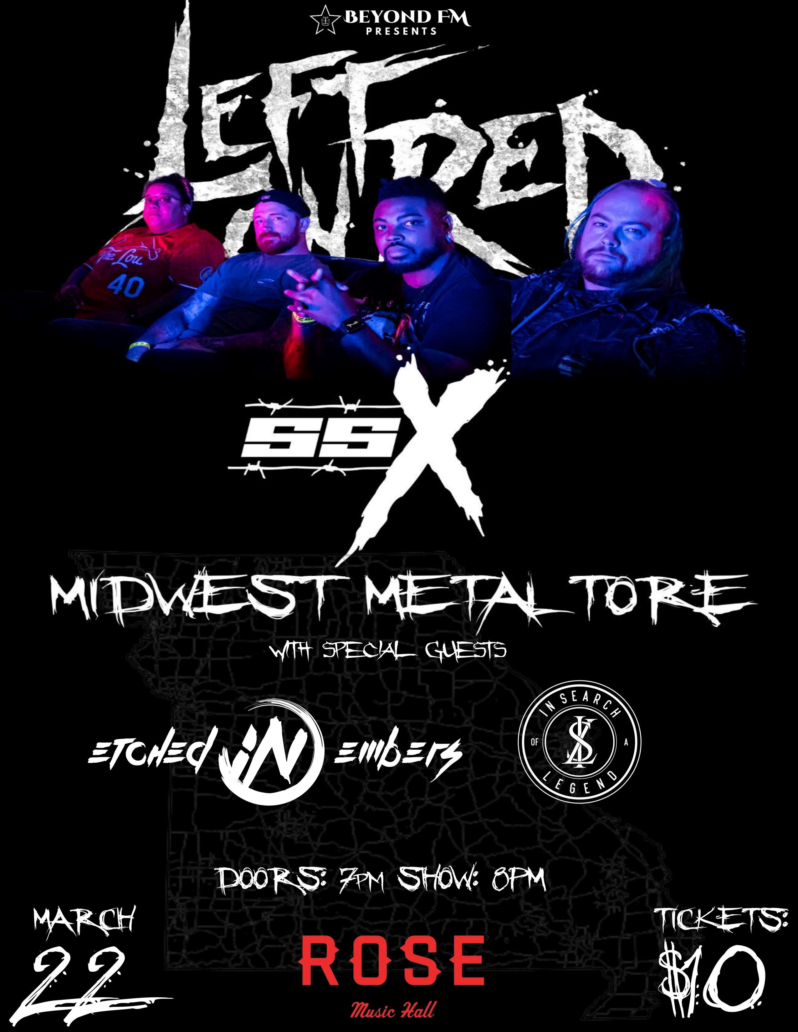 Midwest Metal Tore Featuring SSX and Left On Red