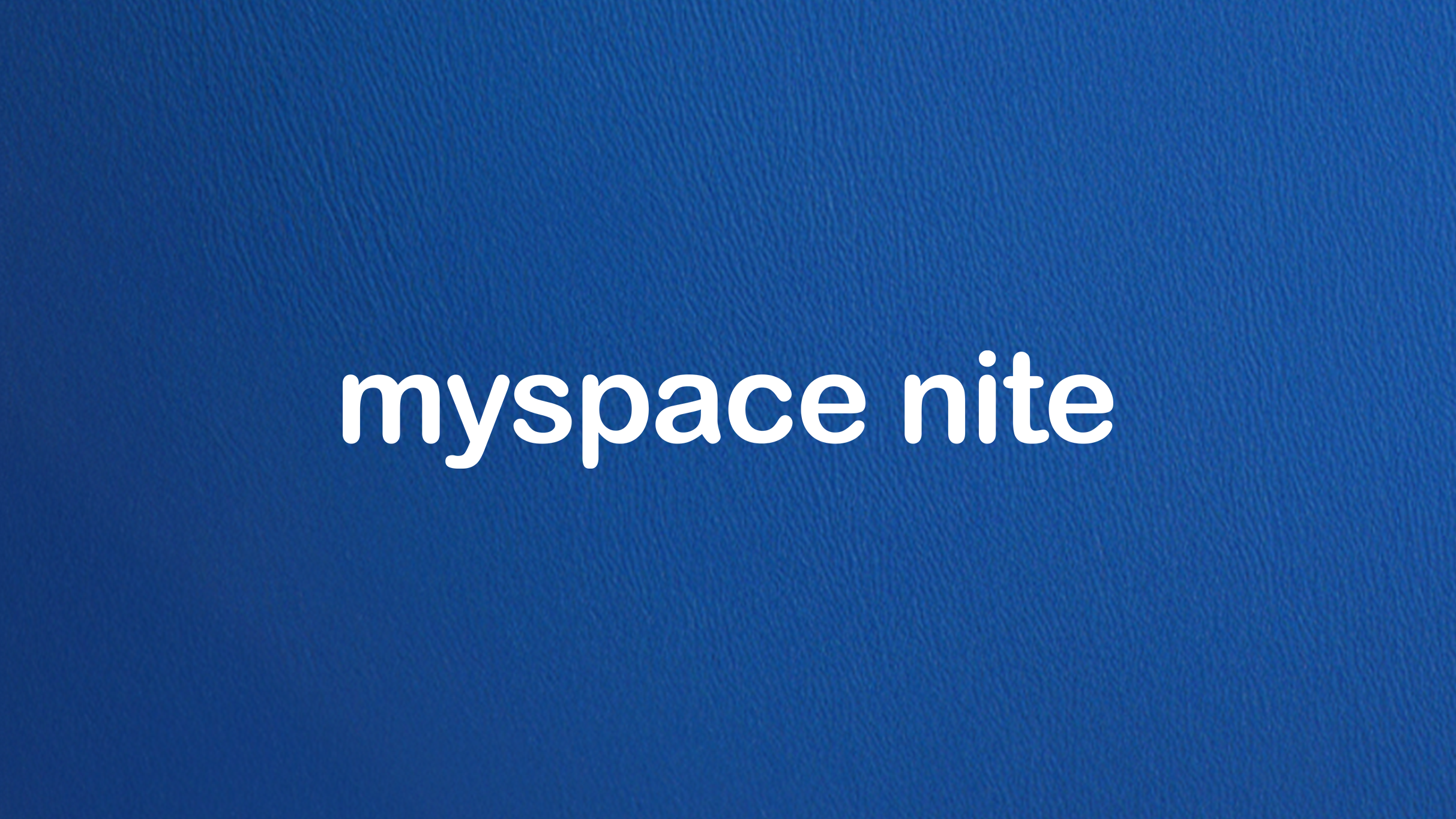 myspace nite