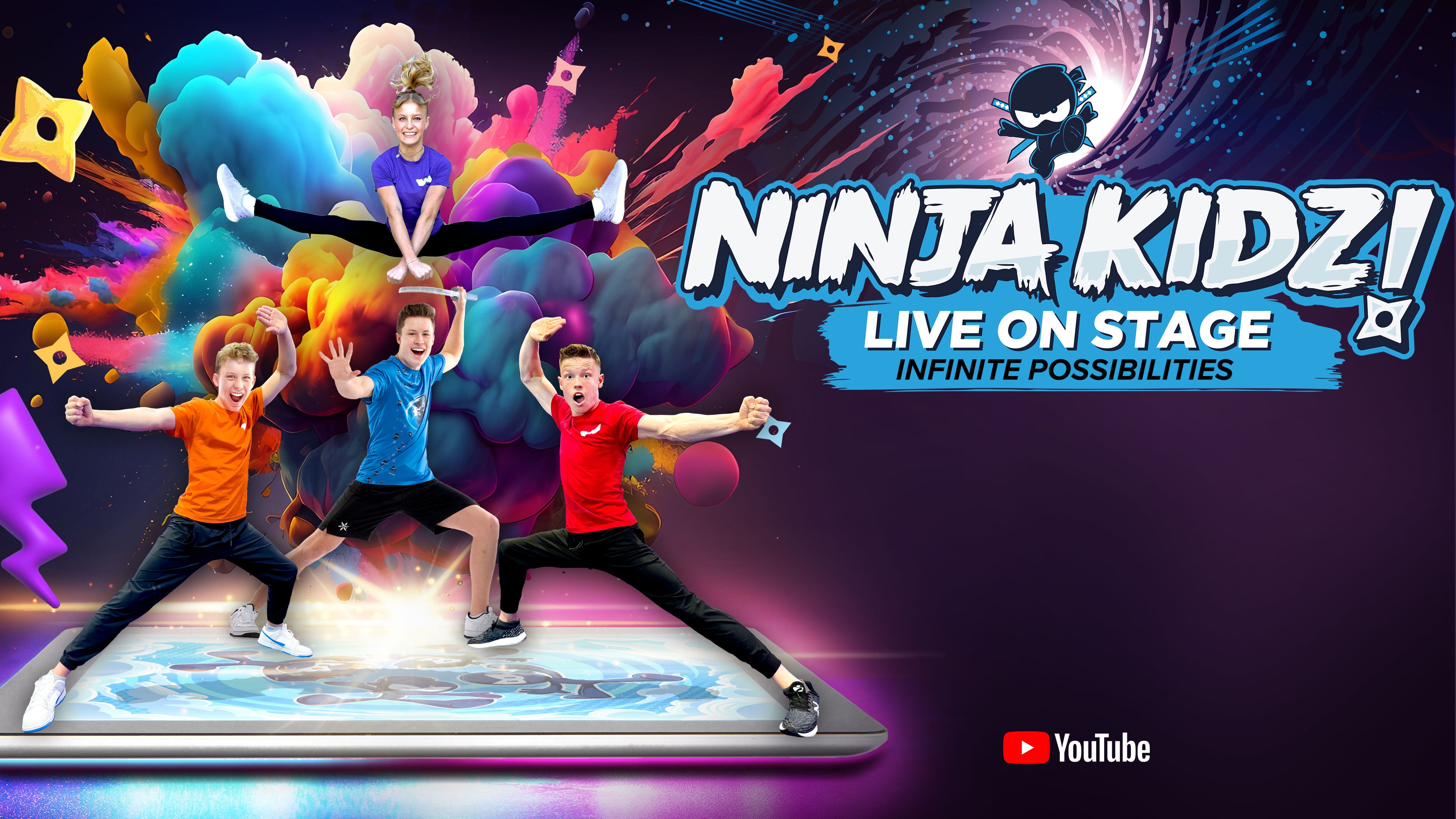 Ninja Kidz: Infinite Possibilities at Paramount Theatre – Seattle, WA