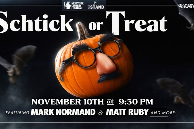 NYCF Presents: Matt Ruby & Mark Normand - Schtick or Treat in New York promotional photo for Citi® Cardmember Preferred presale tickets offer