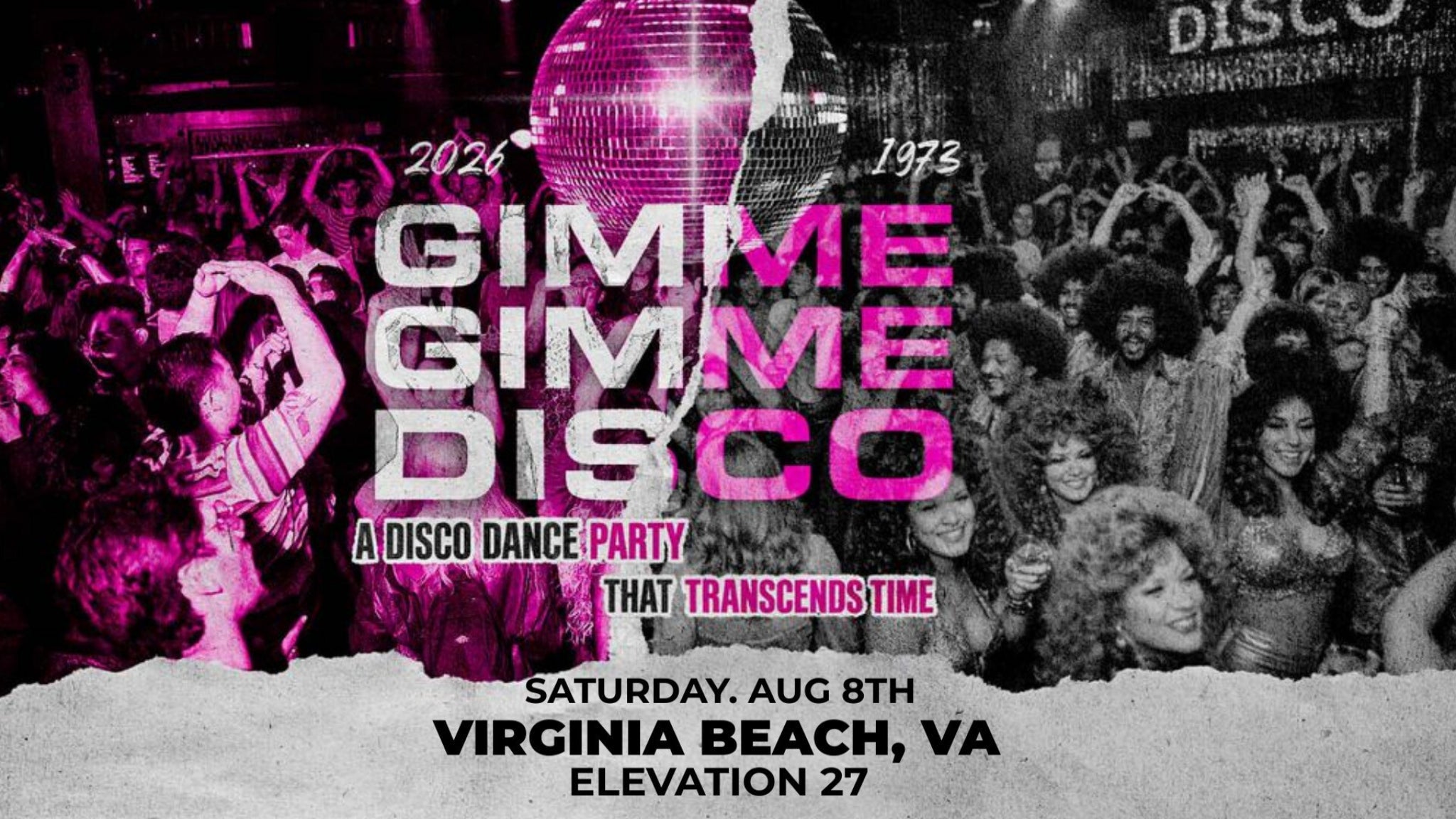 Gimme Gimme Disco (Ages 18 & Up)