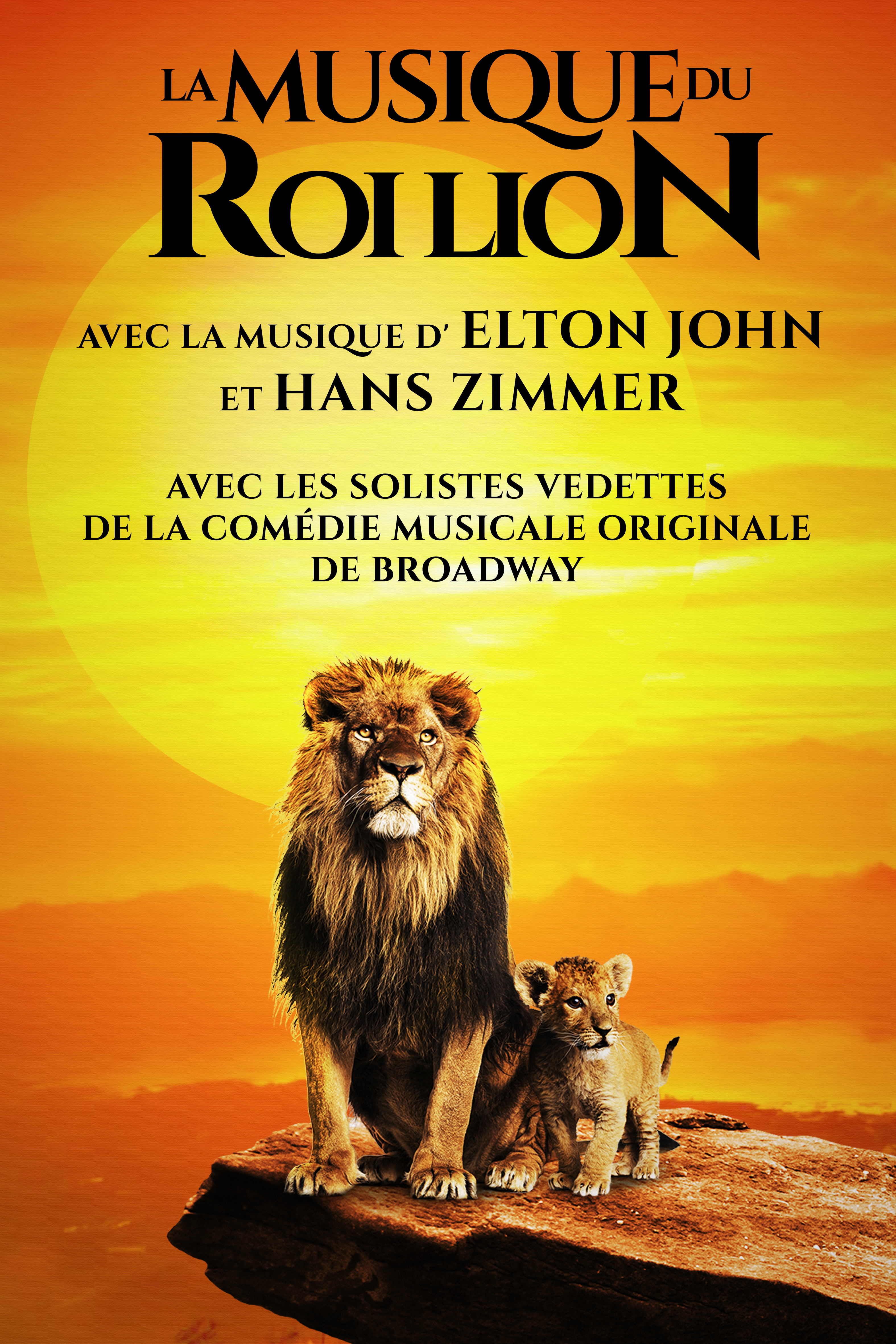 La Musique du Roi Lion en concert in Belgium
