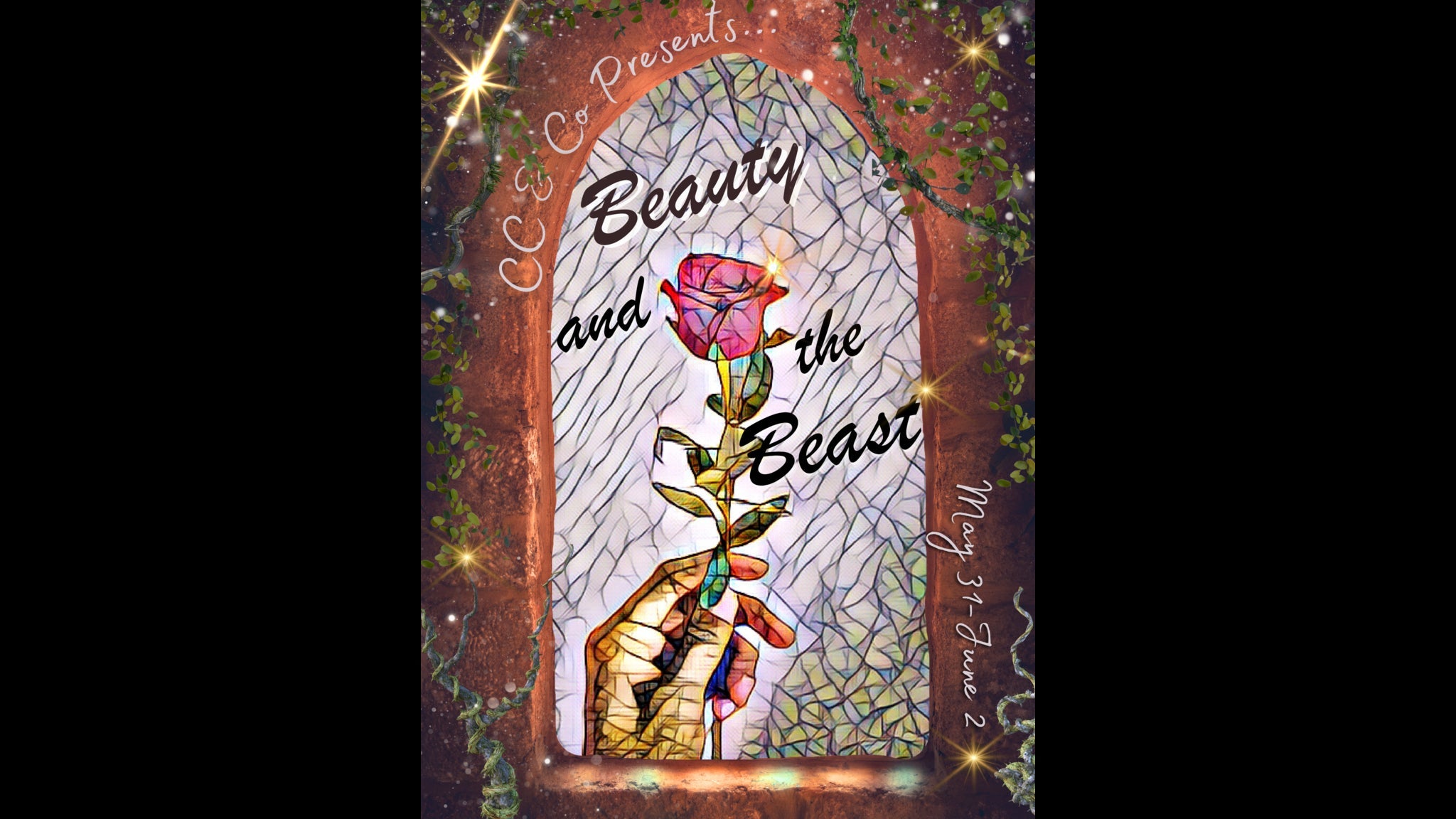 CC & CO - Beauty and The Beast - Orange Gala