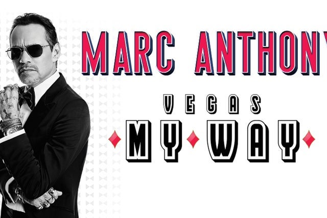 Marc Anthony - Vegas... My Way! in Las Vegas promotional photo for Live Nation presale tickets offer
