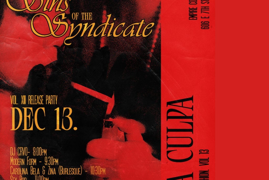 SINS OF THE SYNDICATE: Mea Culpa Vol. 13 Release Party concert