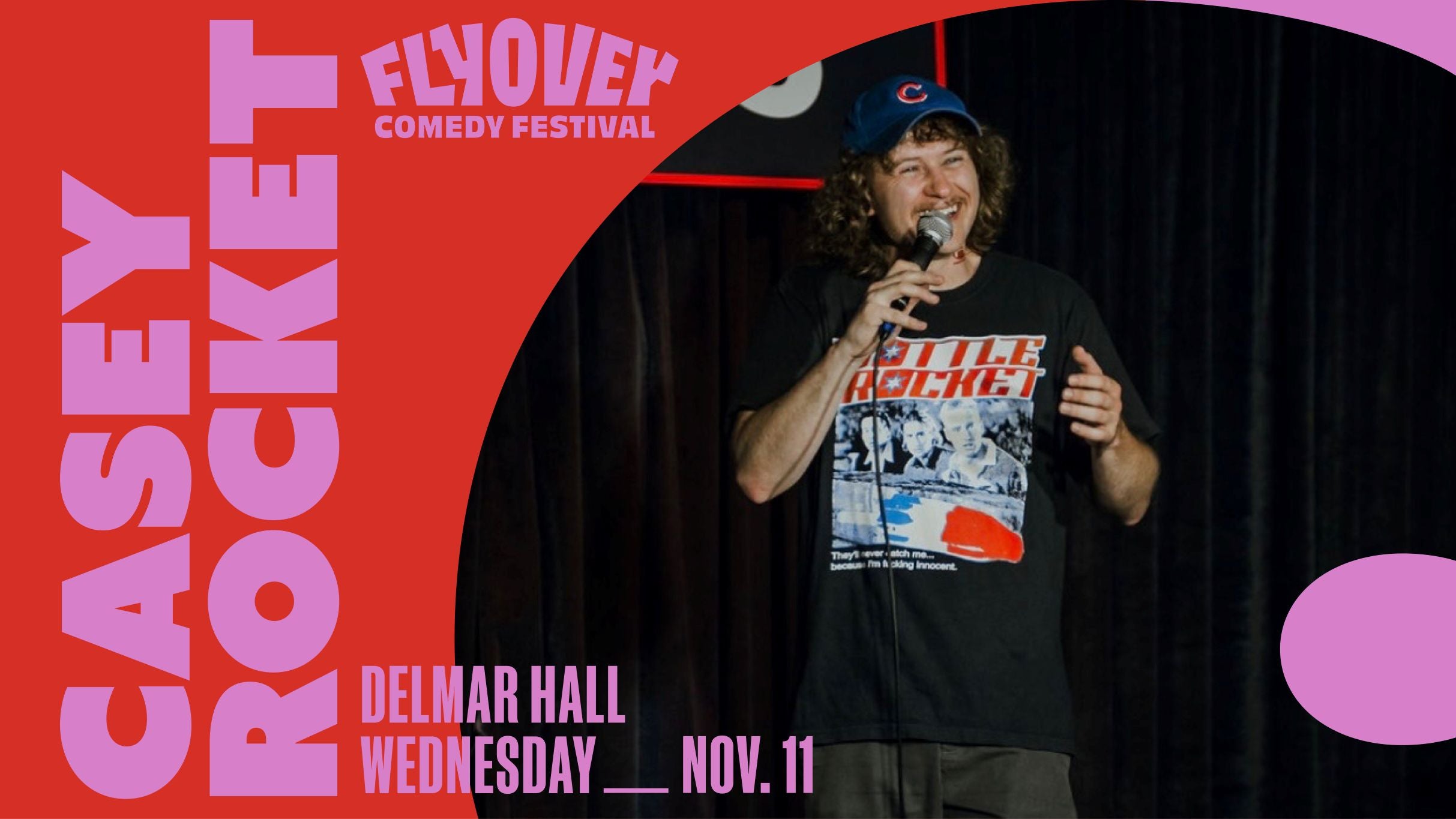 Flyover Comedy Festival 2026 Presents: Casey Rocket
