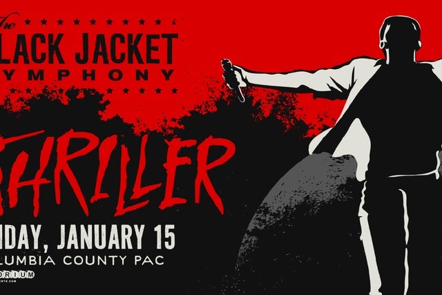 The Black Jacket Symphony Presents Michael Jackson's 'Thriller' in Evans promotional photo for Radio presale tickets offer
