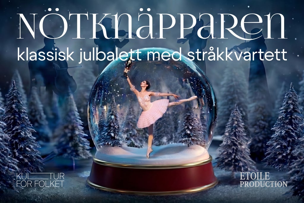 Nötknäpparen – klassisk julbalett med stråkkvartett