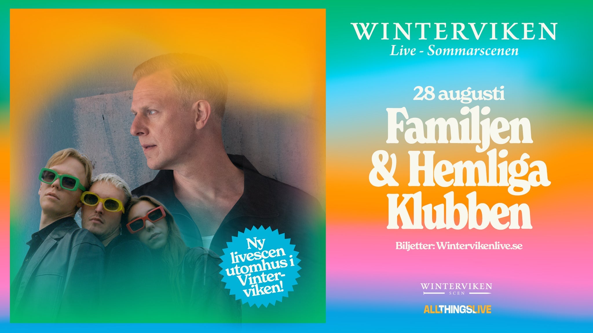 Winterviken live - Familjen & Hemliga Klubben