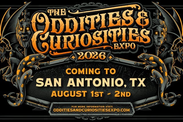 Presale codes for oddities &amp; curiosities expo: members use these when buying pre-sale tickets
