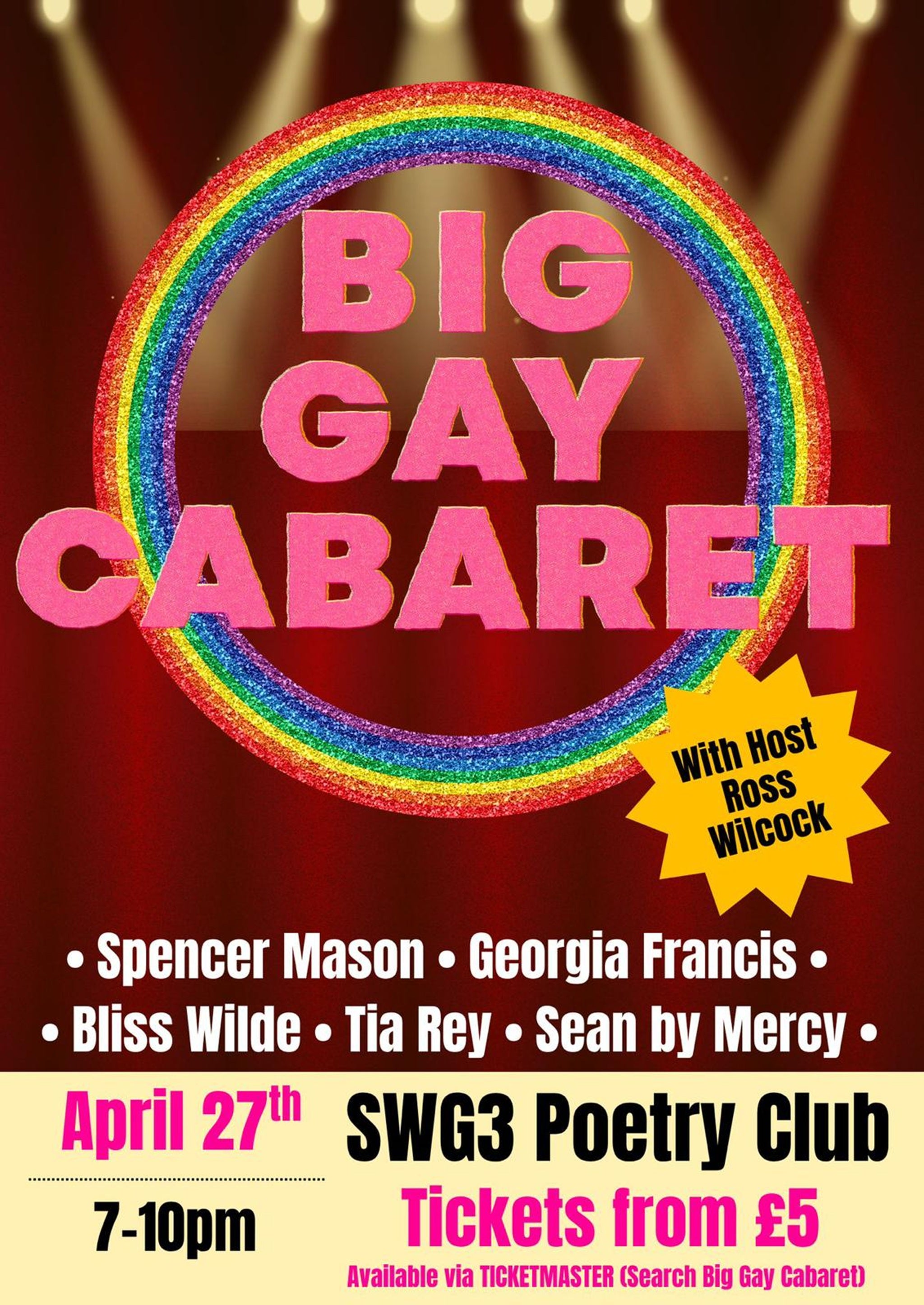 Big Gay Cabaret 2026 (April edition)