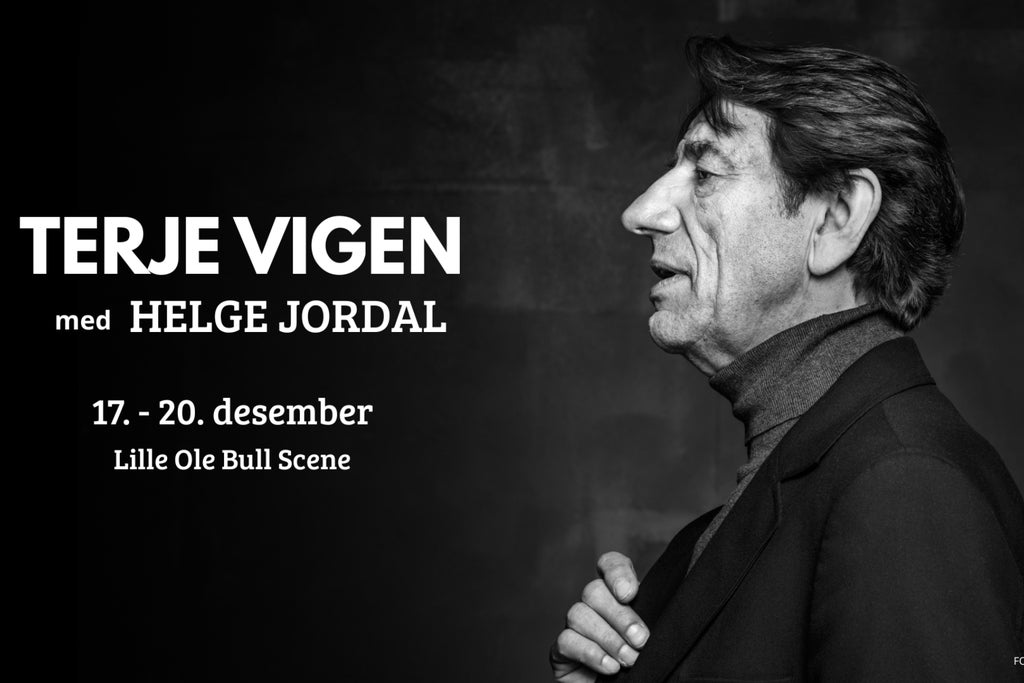 Terje Vigen med Helge Jordal show poster