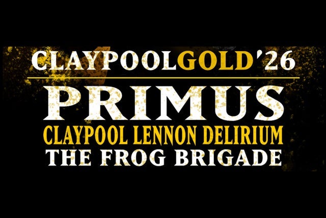 Presales to claypool gold: members use these when buying pre-sale tickets