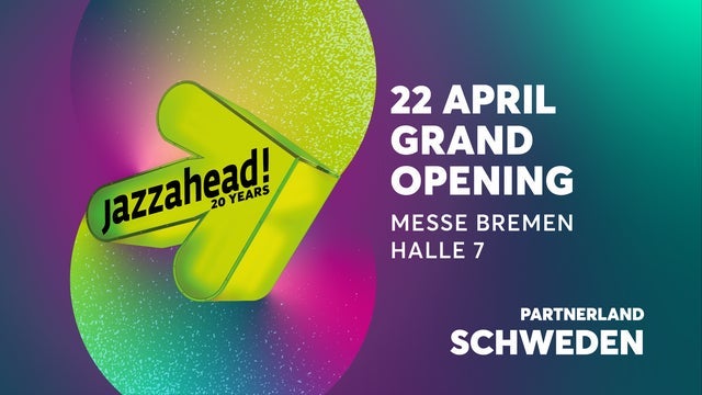 jazzahead! Grand Opening in Halle 7, Bremen 22/04/2026