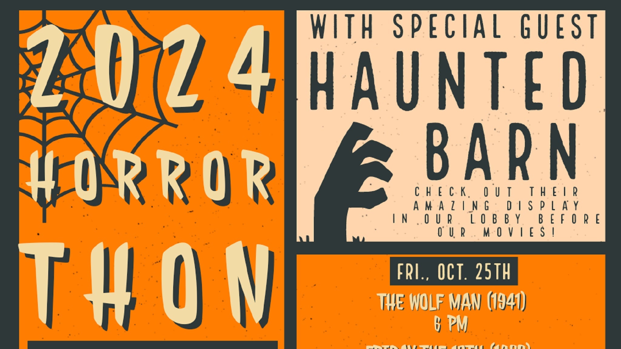 Horrorthon – Weekend Pass at The Paramount Theatre (Middletown, NY) – Middletown, NY