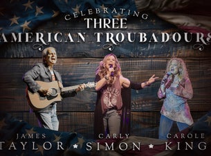 Celebrating Three American Troubadours