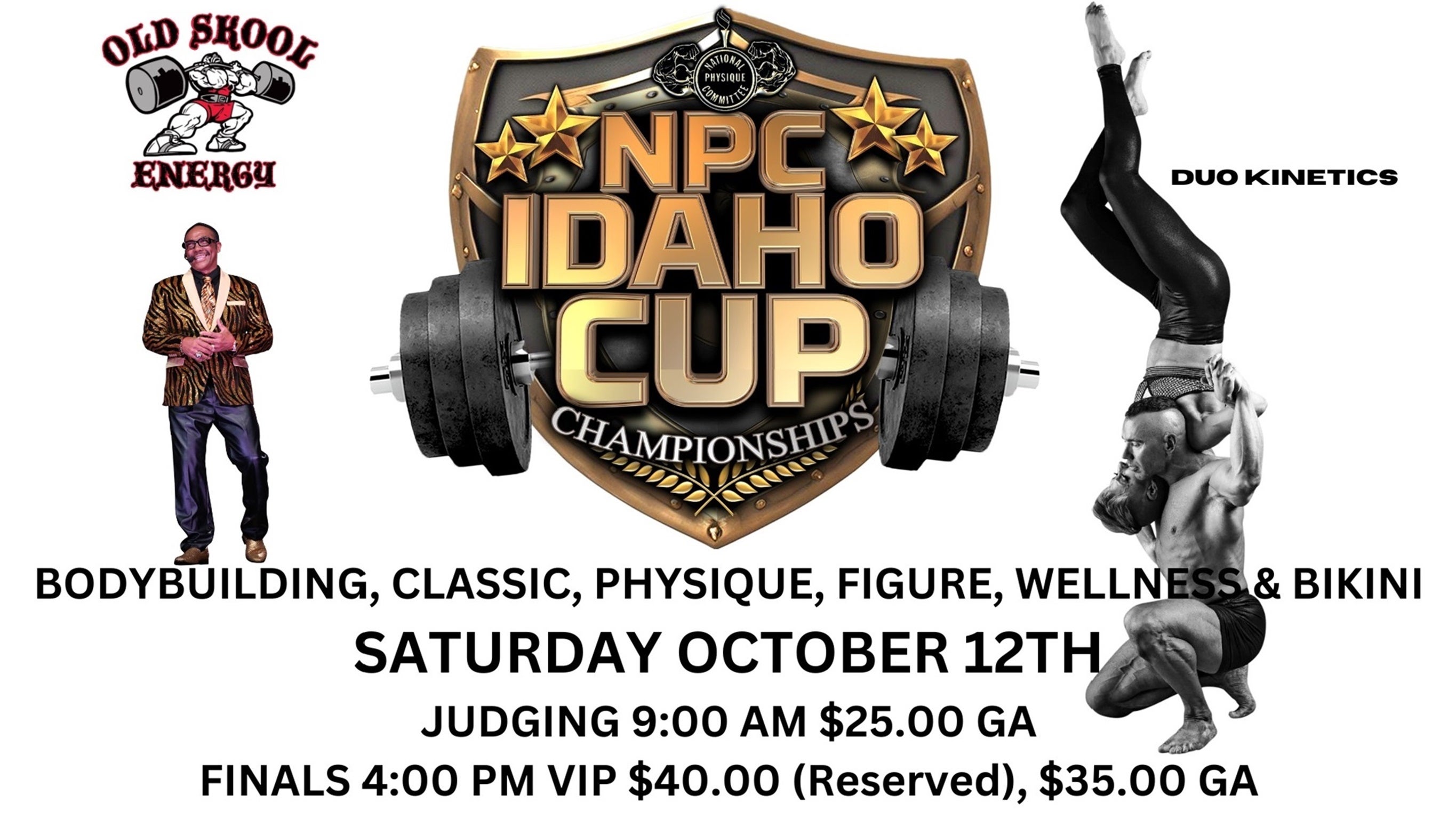 NPC Idaho Cup Judging (Morning) at Revolution Concert House & Event Center – Garden City, ID