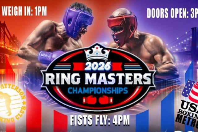 Ring Masters Championships presales in Poughkeepsie