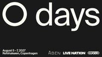 O DAYS 2027 - 3 DAYS TICKET