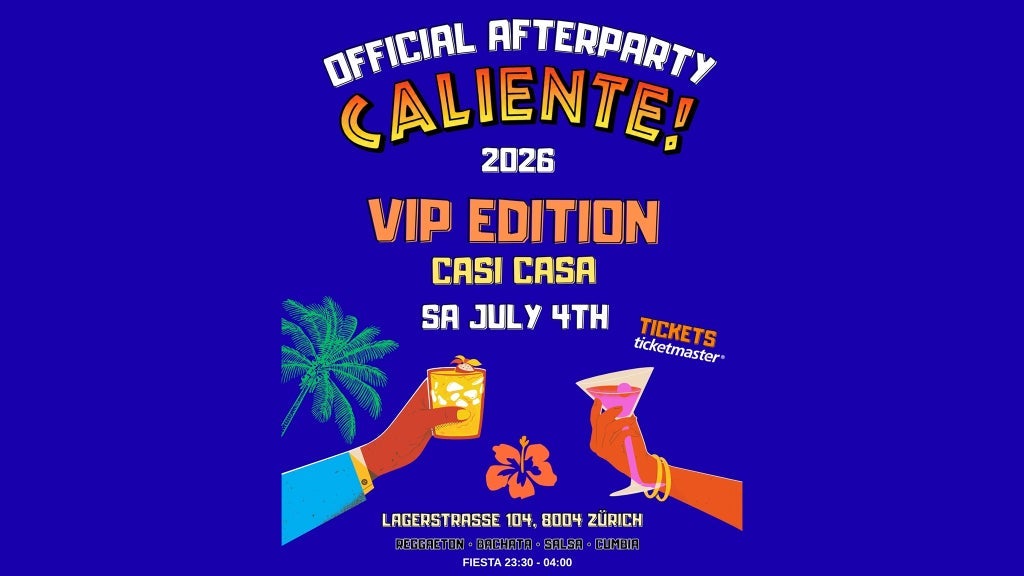 Official VIP Afterparty | Caliente! Latin Music Festival 26 | Samstag