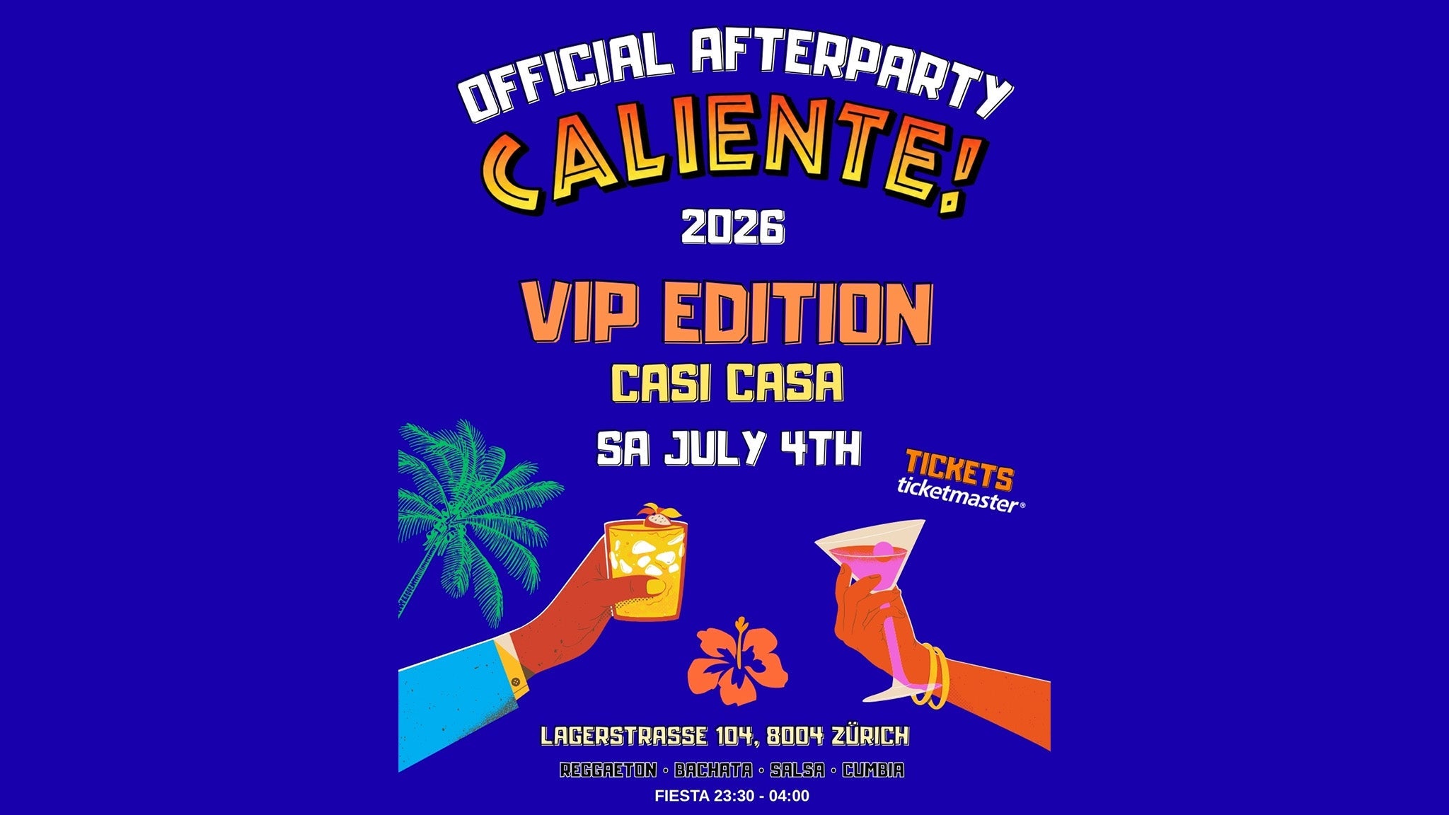 Official VIP Afterparty | Caliente! Latin Music Festival 26 | Saturday