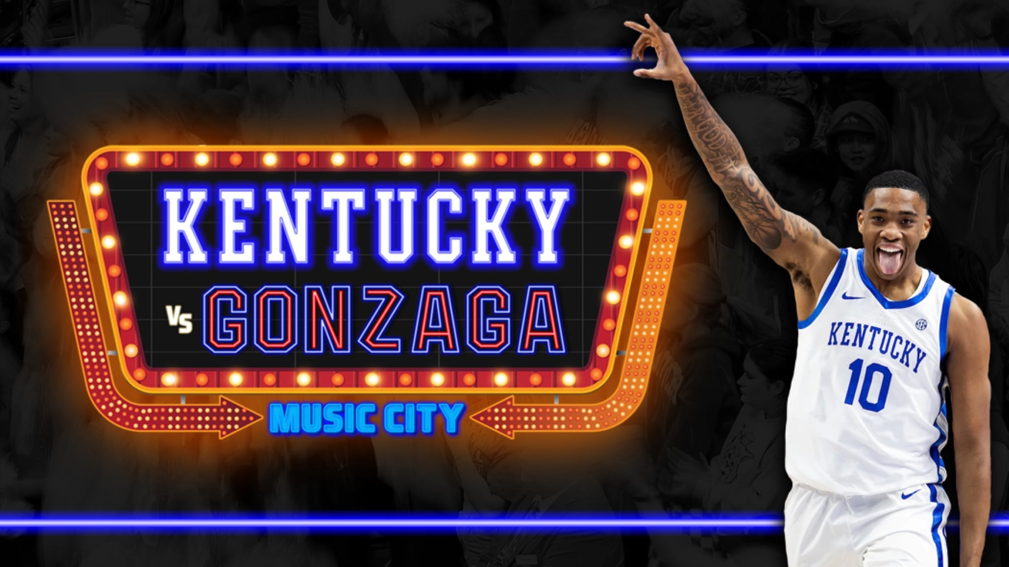 Kentucky v Gonzaga - Event poster
