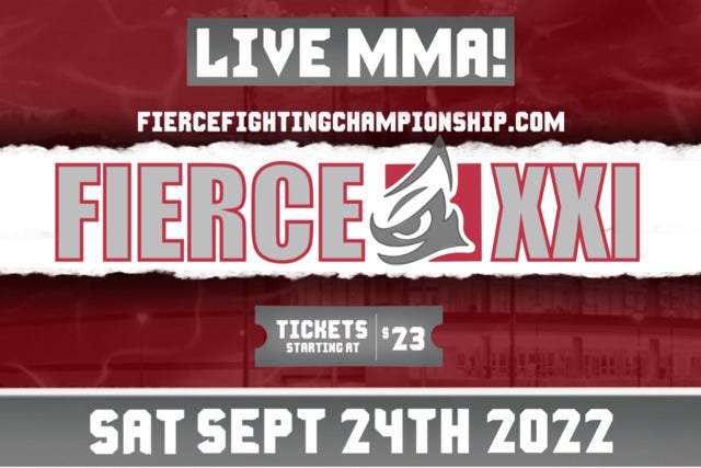 Fierce Fighting Championship XXI presales in West Valley City