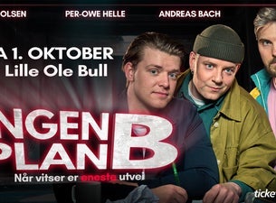 Bilde for arrangement Ingen Plan B!