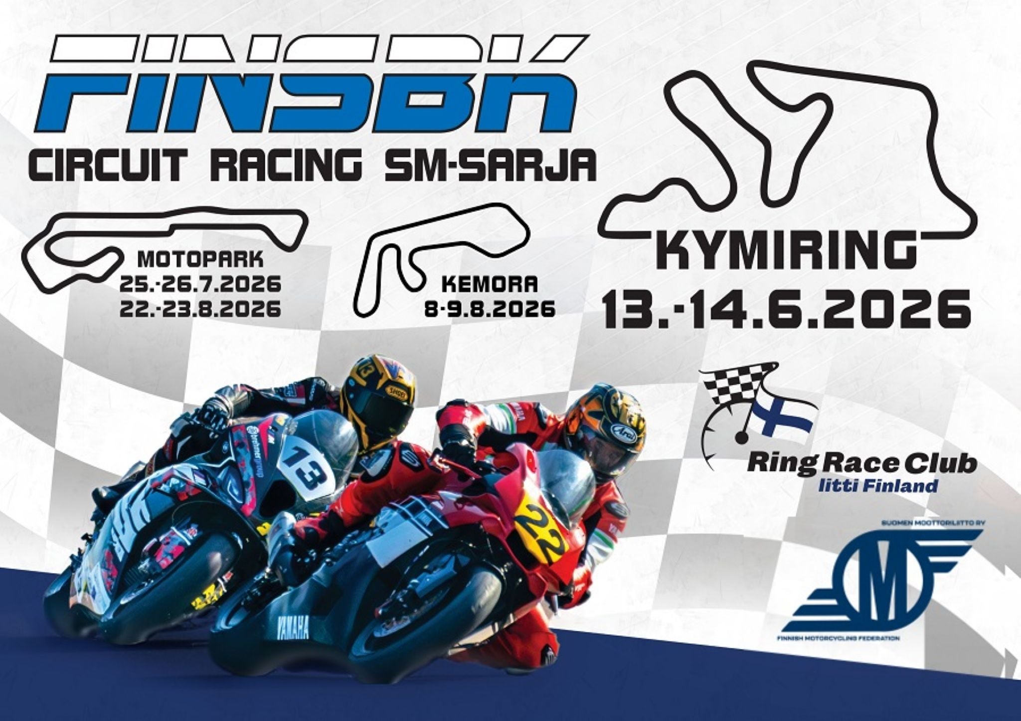 Finnish Superbike KymiRing 2026 - Sunnuntai