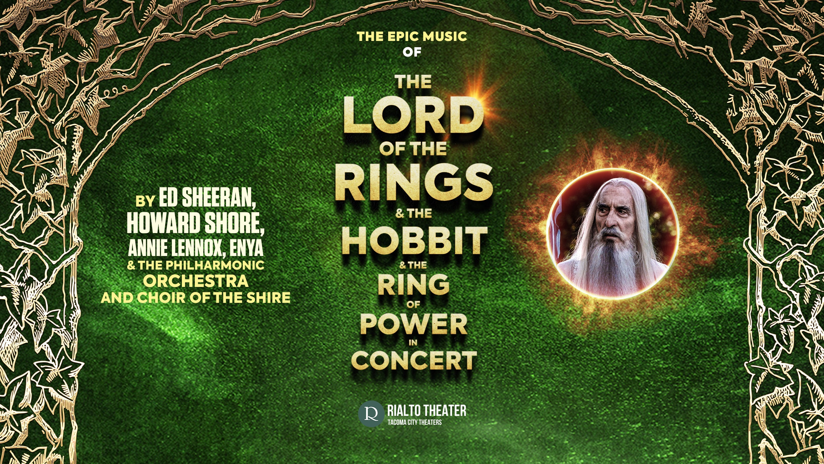 The Music of Lord of the Rings/The Hobbit/Rings of Power-In Concert at Rialto Theater – Tacoma, WA