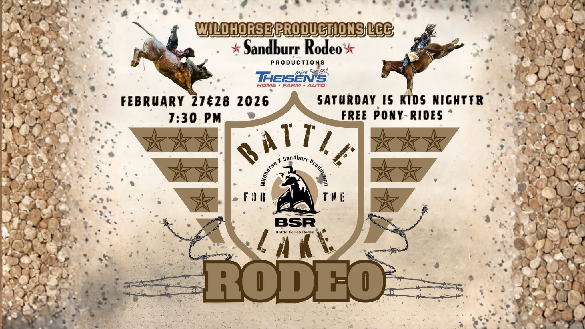 Battle for the Lake Rodeo at Oshkosh Arena – Oshkosh, WI