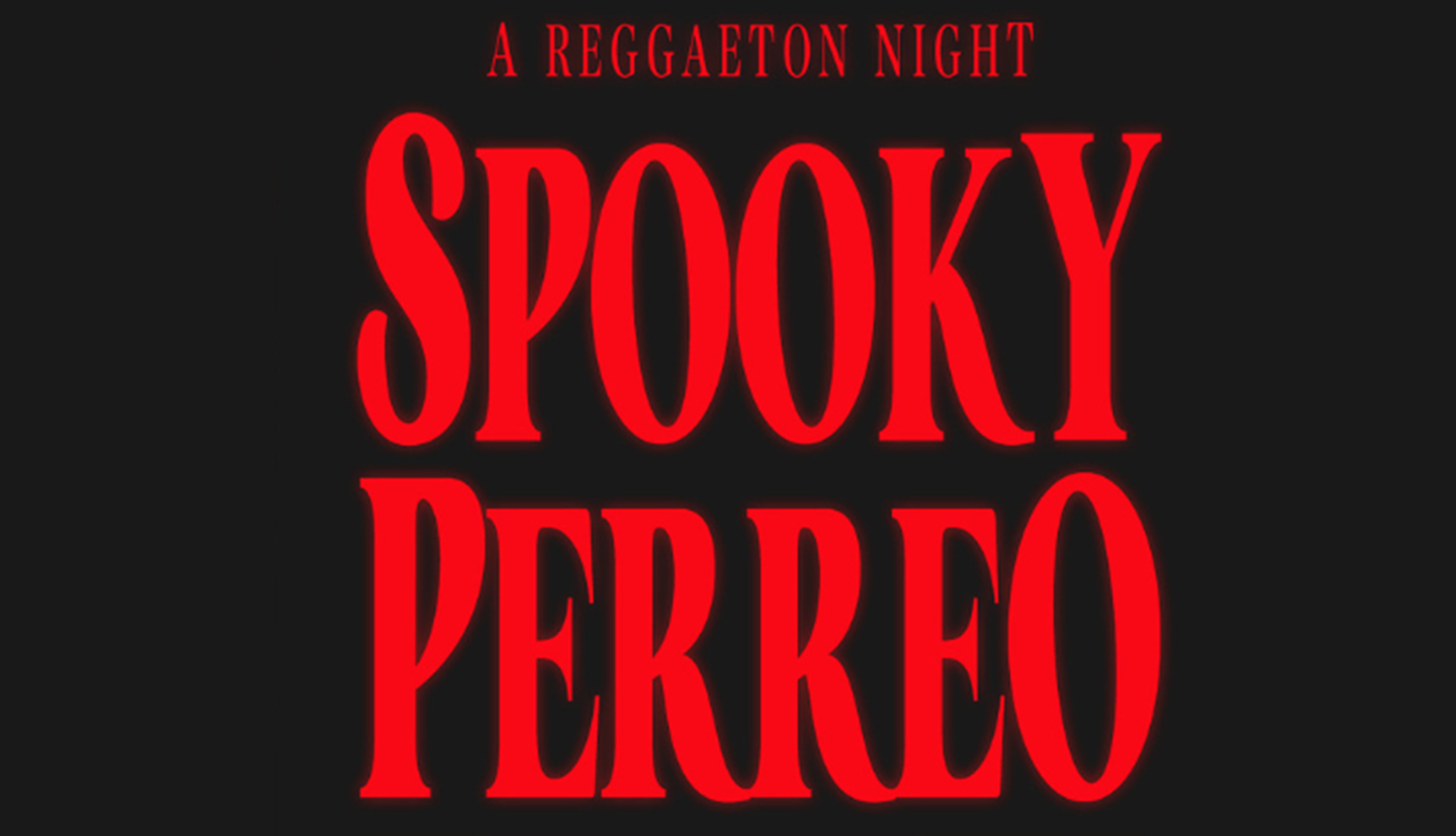 Spooky Perreo: Halloween Reggaeton Party