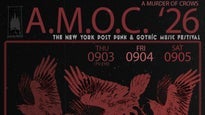 A Murder of Crows 2026 2-Day Pass (9.4 + 9.5) — Bowery Ballroom
