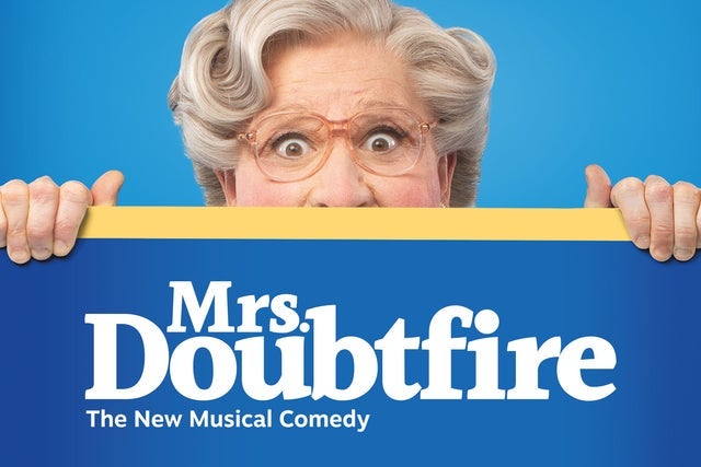 Mrs. Doubtfire in London promotional photo for Ultimate Insider presale tickets offer