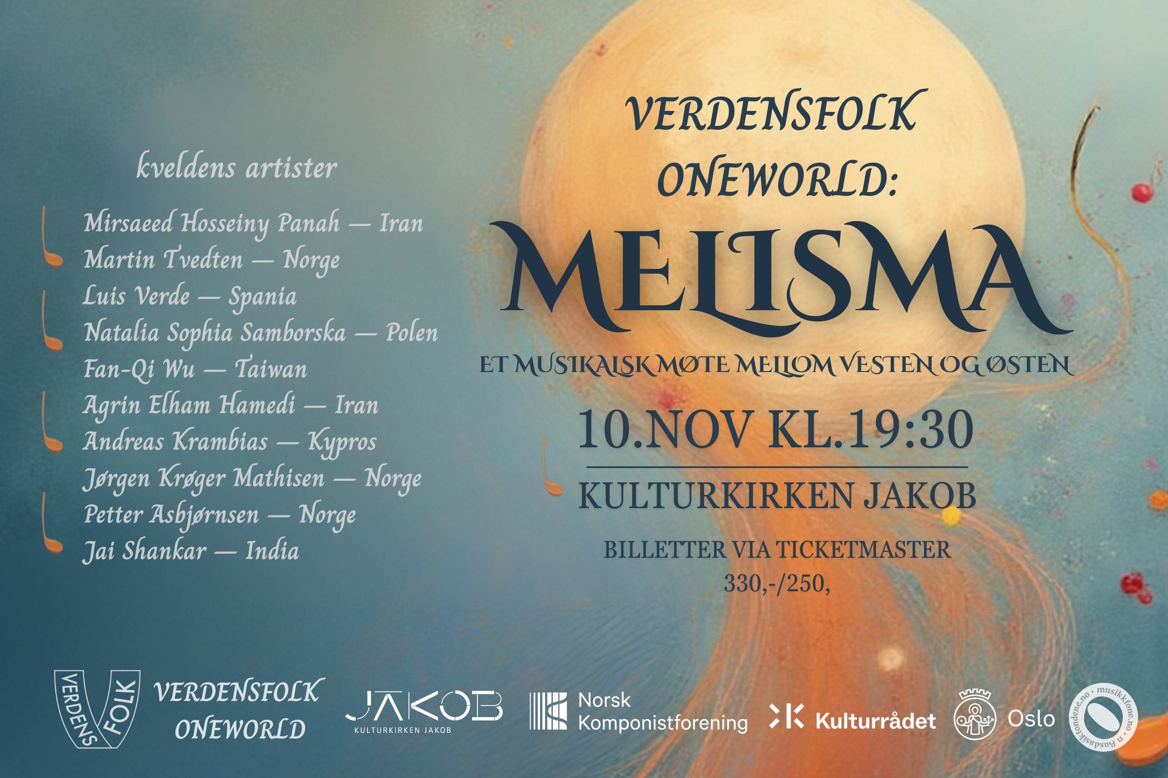 Verdensfolk OneWorld: Ensemble Melisma