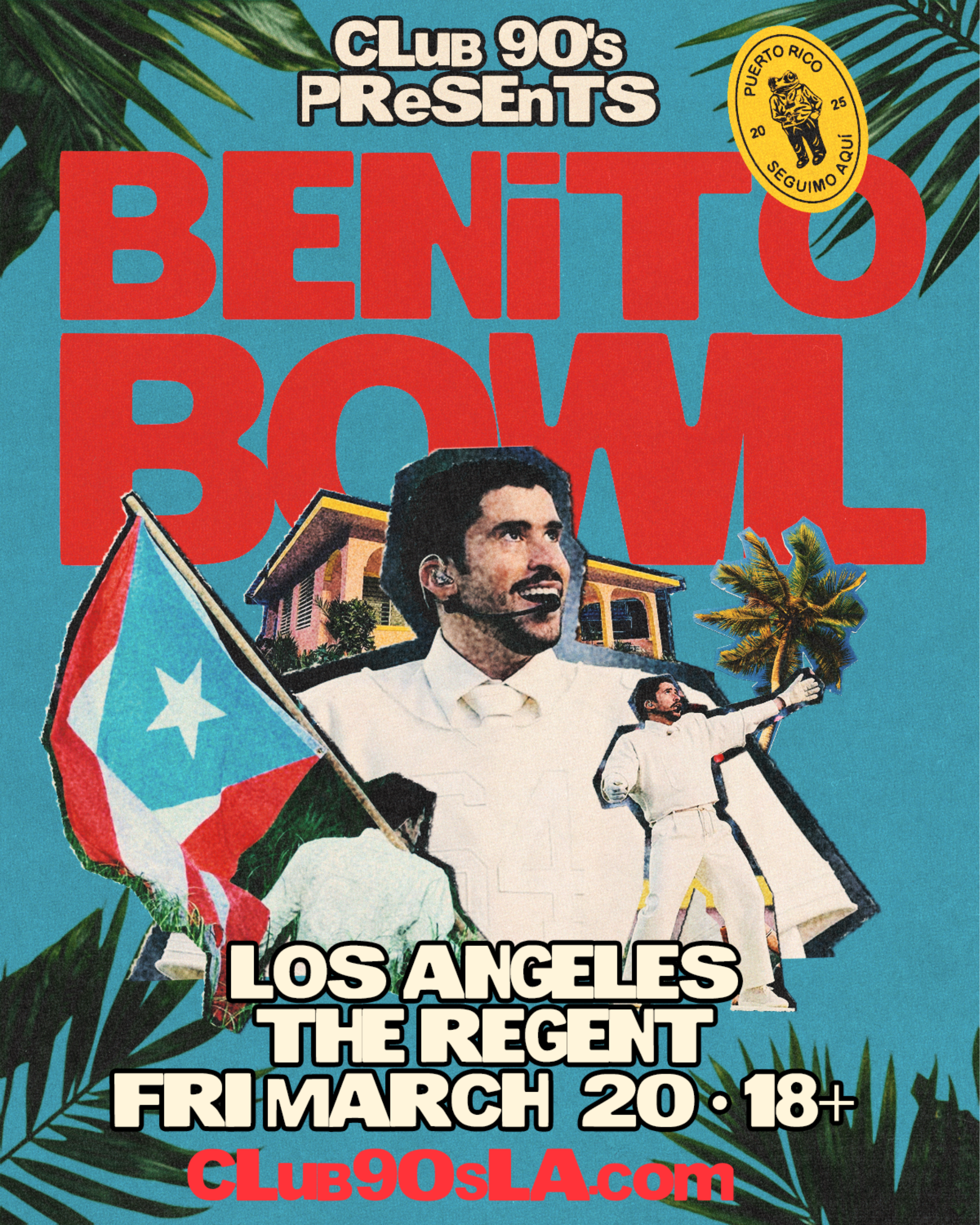 Club 90's Presents Benito Bowl (18+)